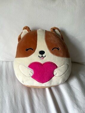 💜 SQUISHMALLOWS Regina The Corgi Plush 9”, Stuffed Animal